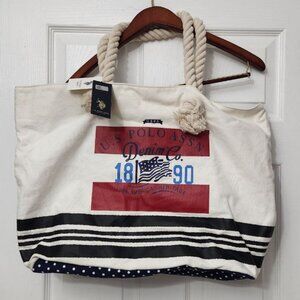 NWT U.S.POLO ASSN.Beach Bag